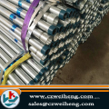 tubo de acero galvanizado de buena calidad bs1387